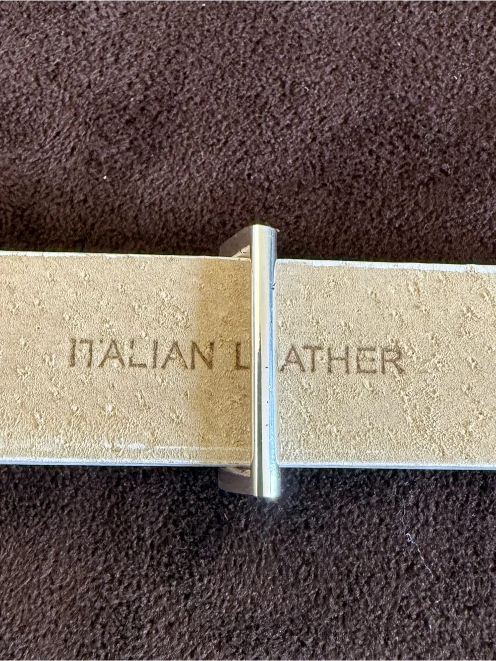 Lauren Ralph Lauren white leather